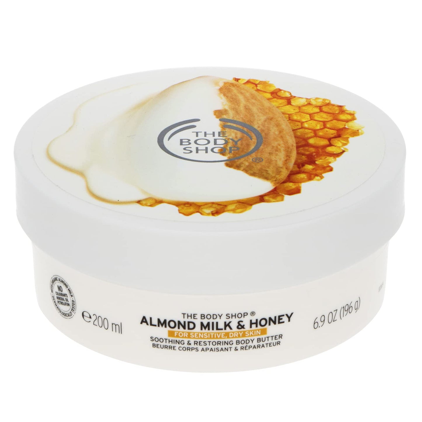 The Body Shop Body Butter 200ml - ALMOND MILK & HONEY