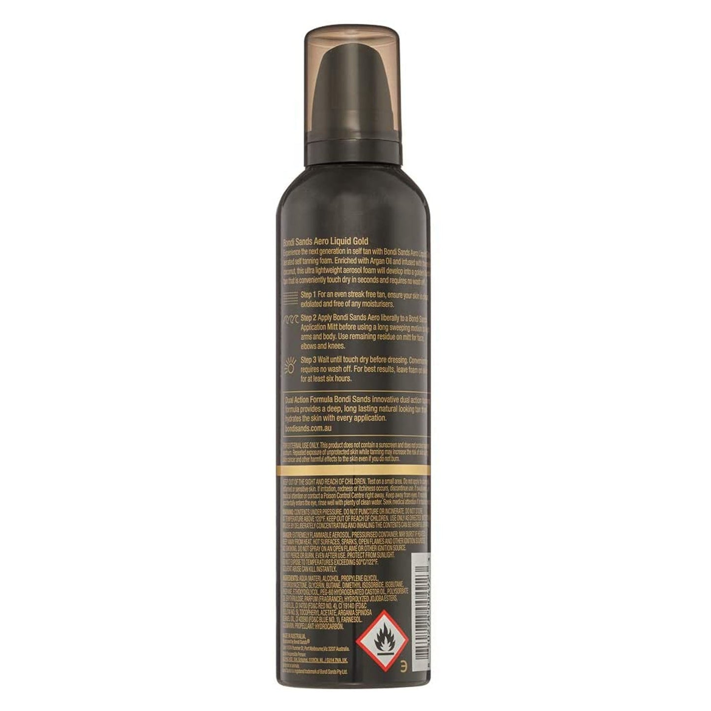 Bondi Sands AERO Aerated Self Tanning Foam - LIQUID GOLD 225ml