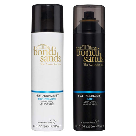 Bondi Sands Self Tanning MIST - Salon Quality Coconut Scent 250ml (VARIOUS SHADES)