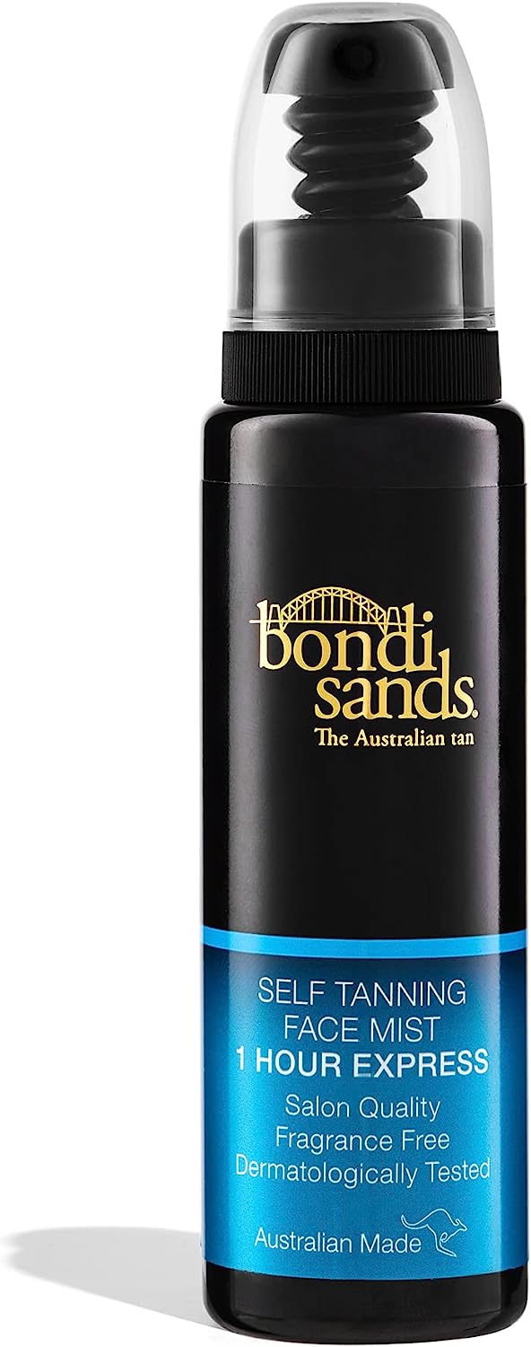 Bondi Sands 1 Hour Express Self Tanning Face Mist Lightweight FragranceFree 70ml