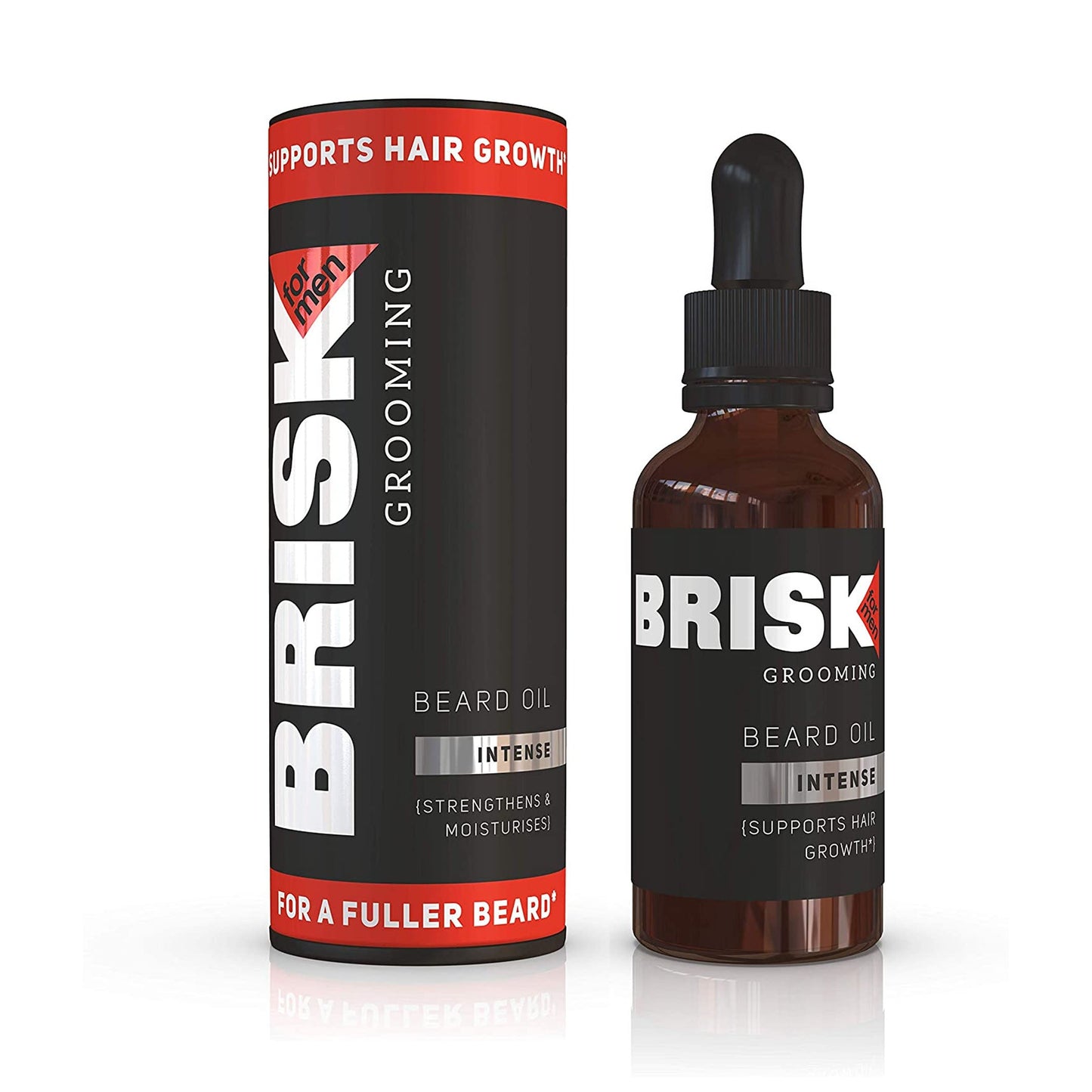 Brisk Grooming For Men - Intense Beard Oil 30ml