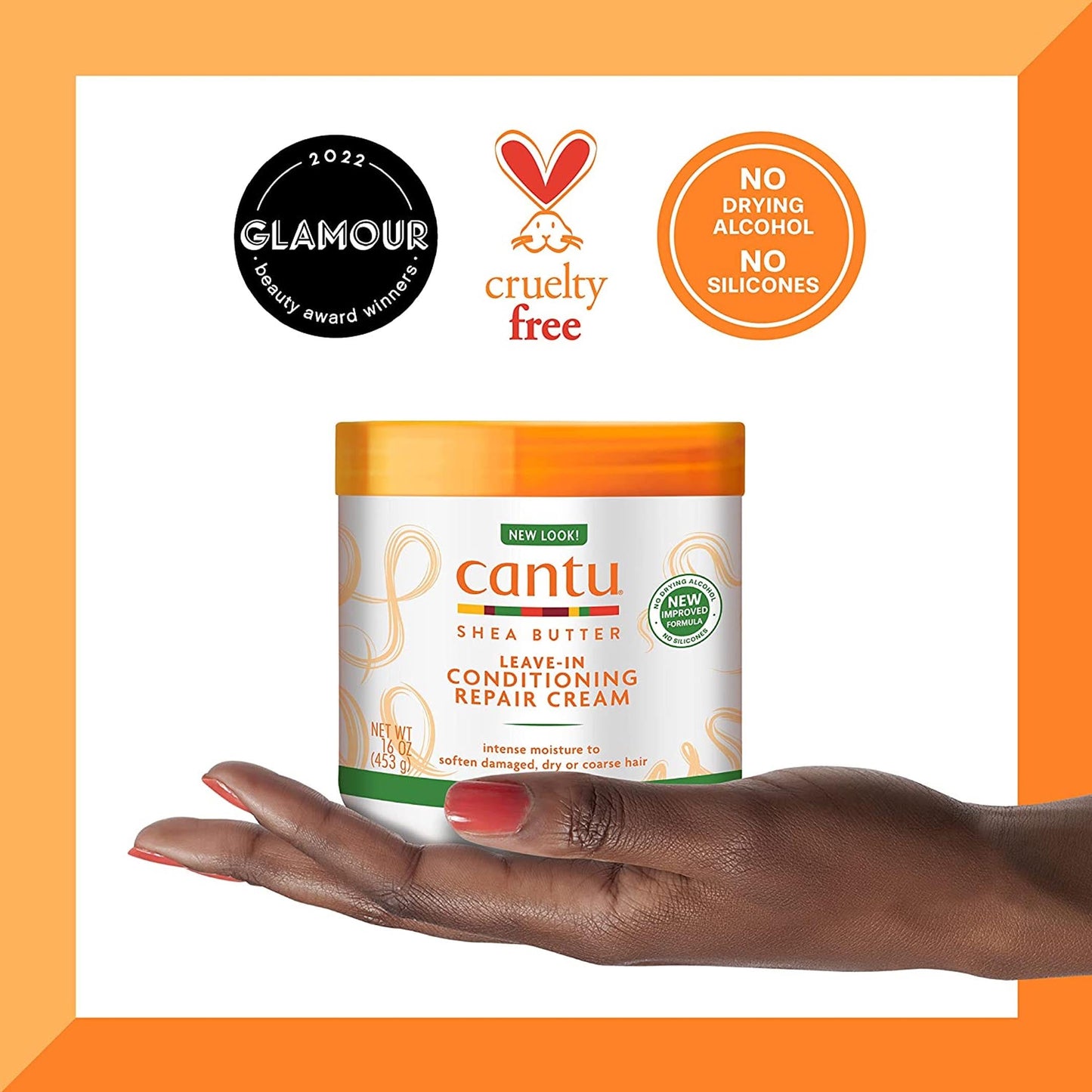 Cantu Shea Leave In Conditioning Repair Cream Intense Moisture 453g