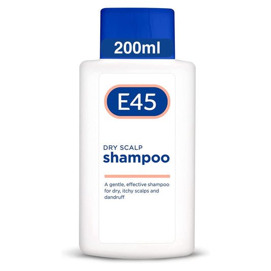 E45 Dermatological Dry Scalp Shampoo Perfume Free 200ml