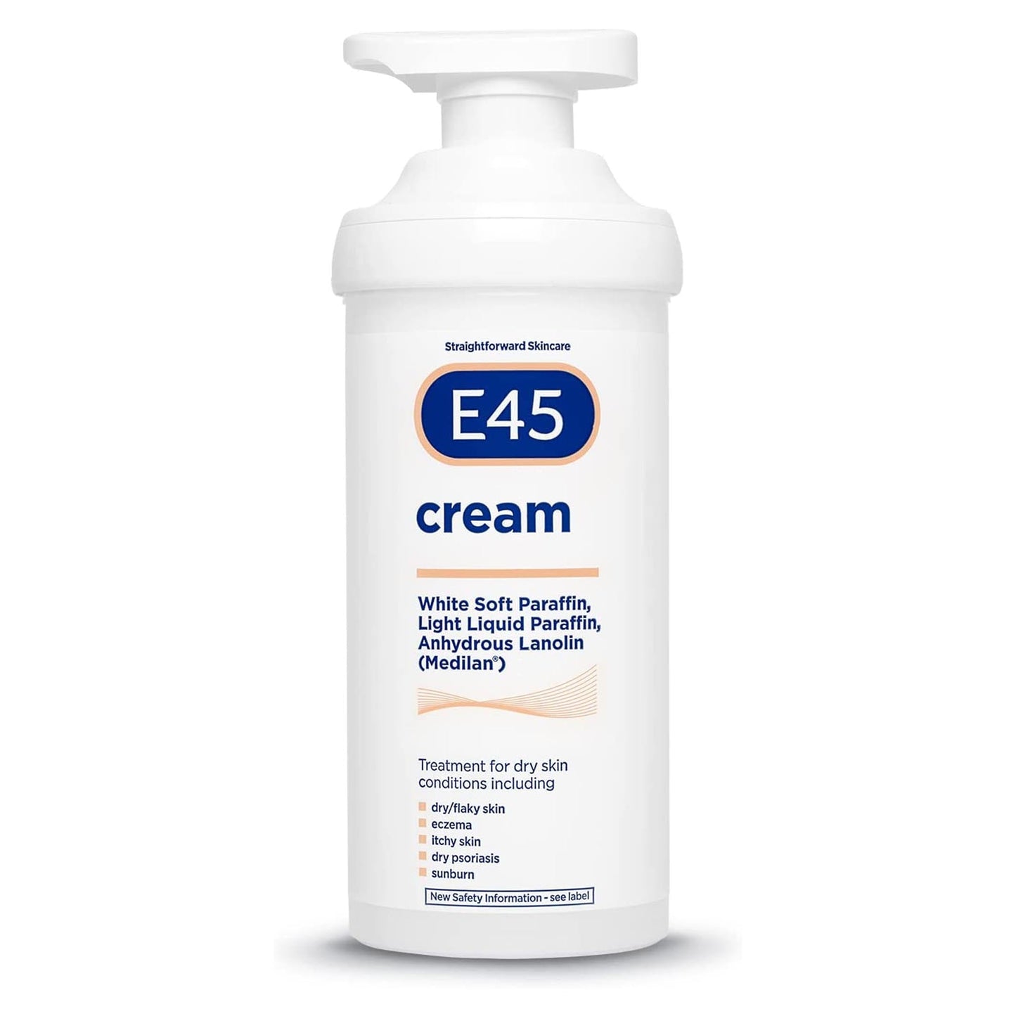 E45 Cream Treatment for Dry Skin and Eczema (VARIOUS SIZES)