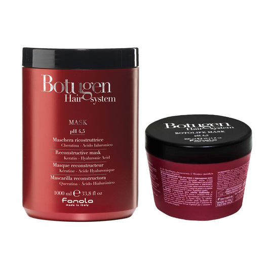 Fanola Botugen Botolife Reconstructive Mask with Keratin Hyaluronic Acid (VARIOUS SIZES)