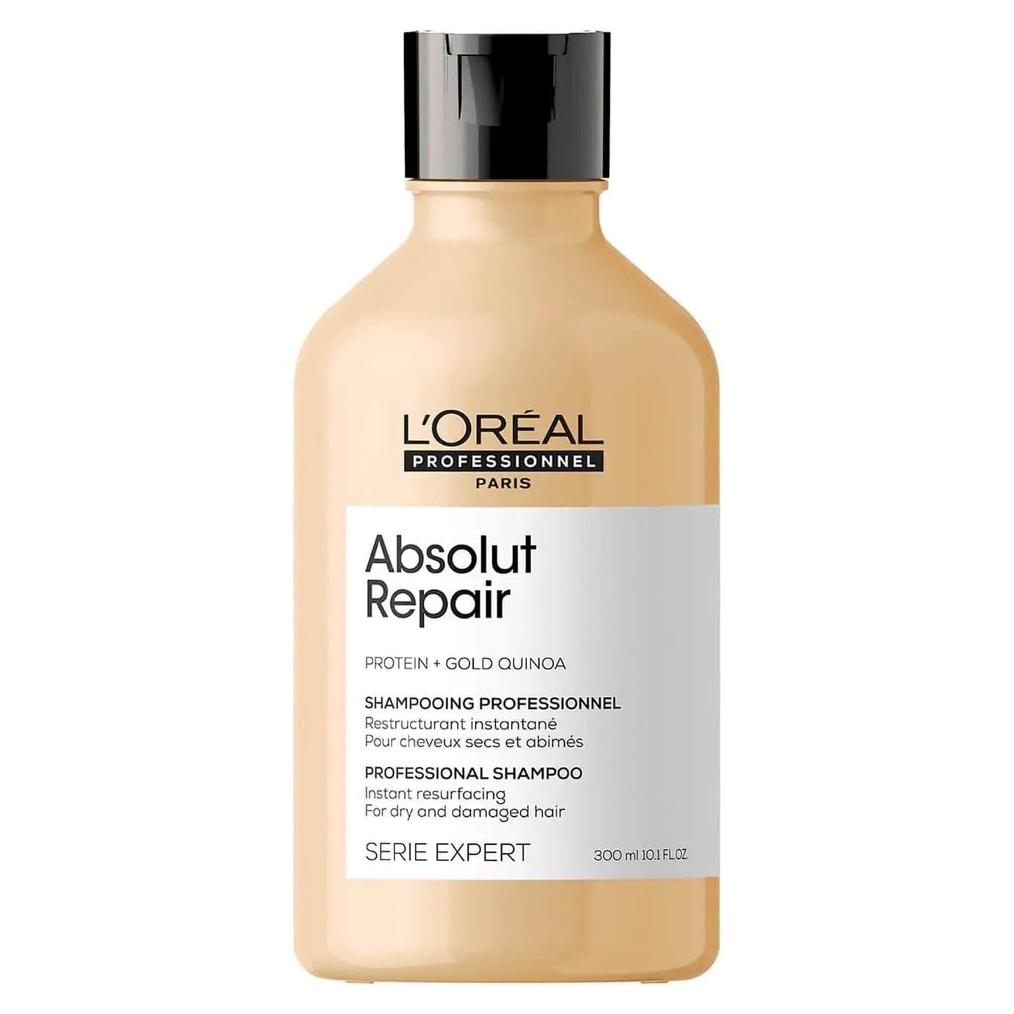 L'Oreal Serie Expert Absolut Repair Gold Quinoa + Protein SHAMPOO (VARIOUS SIZES)