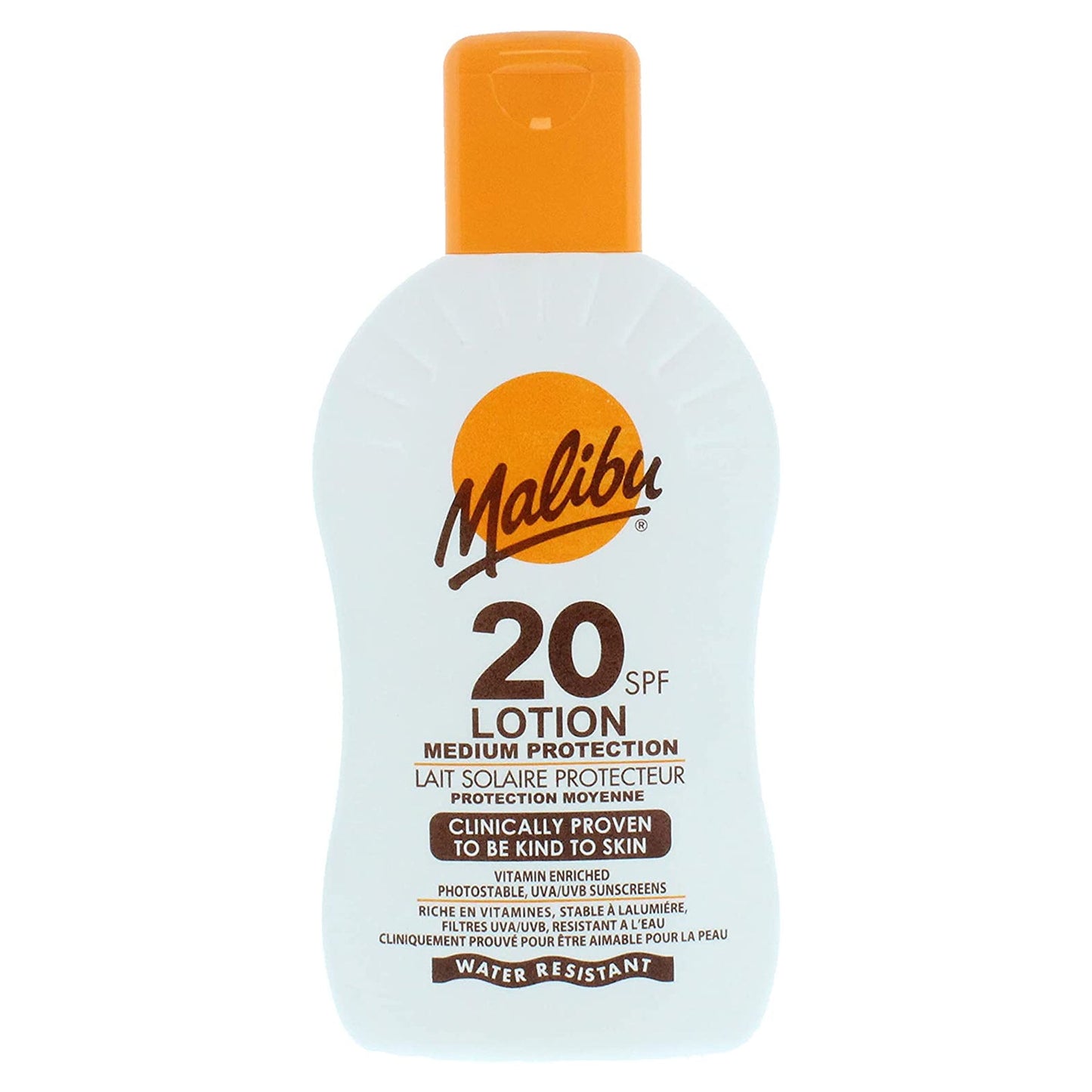 Malibu Medium Protection Water Resistant SPF 20 Sun-Screen Lotion (VARIOUS SIZES)