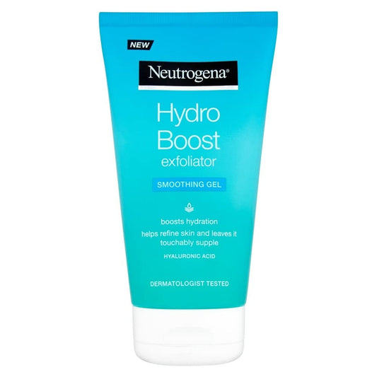 Neutrogena Hydro Boost Face Exfoliator Smoothing Gel with Hyaluronic Acid 150ml