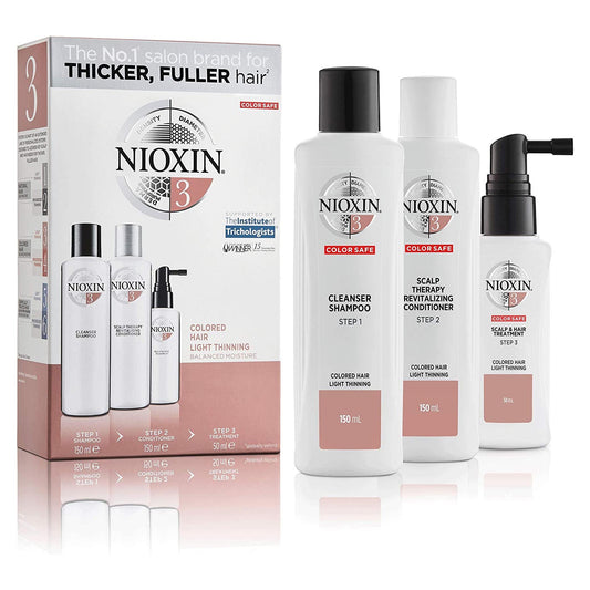 Nioxin System 3 - Set with Shampoo 150ml Conditioner 150ml Treatment 50ml