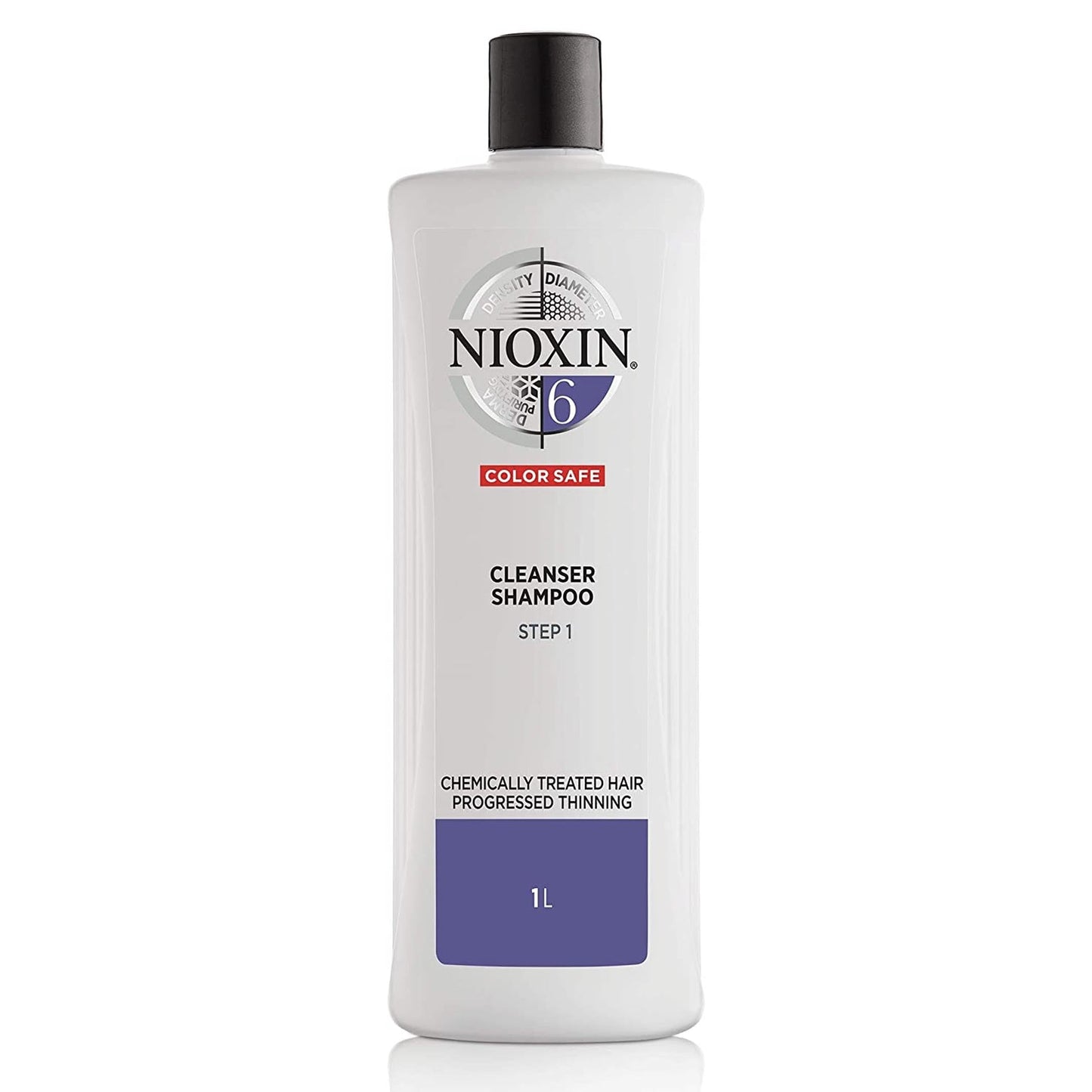 Nioxin System 6 Step 1 Cleanser Shampoo For Chemically Treated (VARIOUS SIZES)