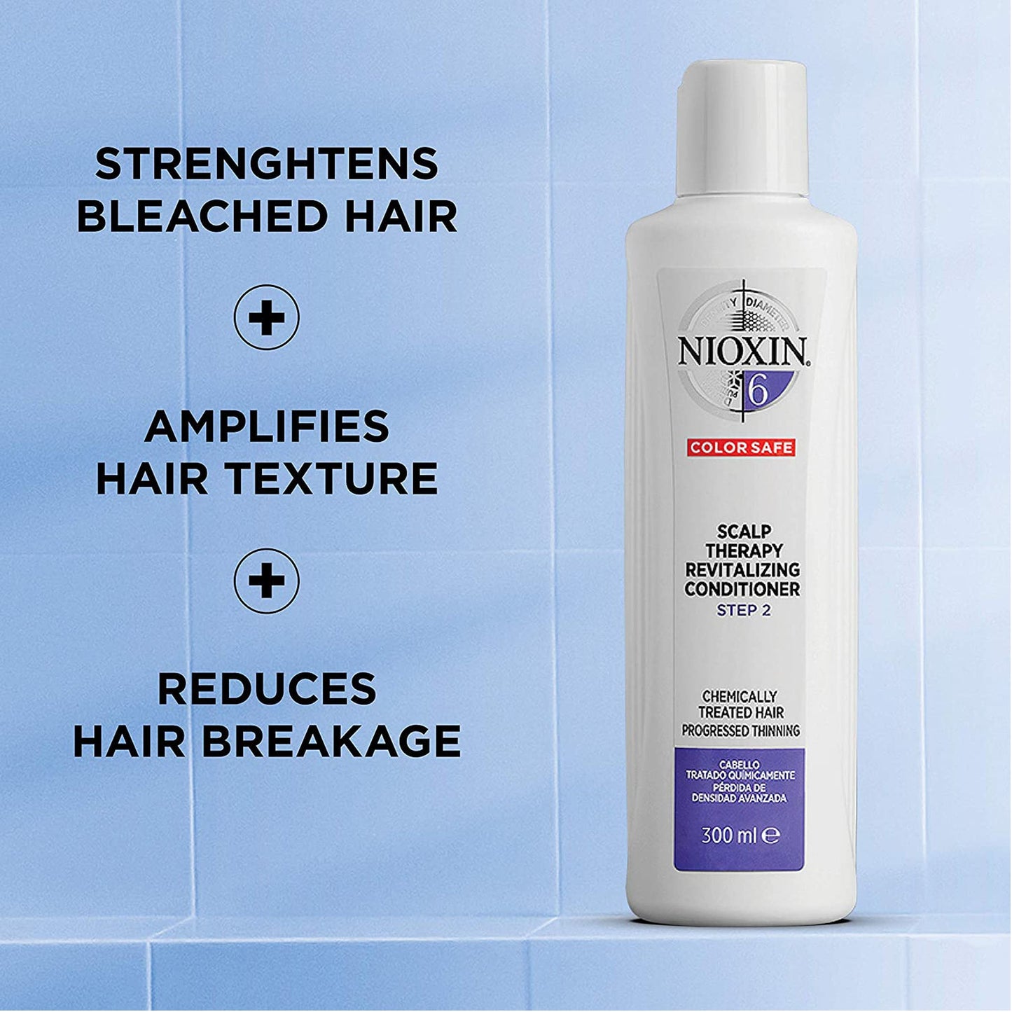 Nioxin System 6 Progressed Thinning Scalp Therapy Revitalizing CONDITIONER 300ml