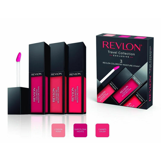 Revlon Colorstay Moisture Stain 3 Piece Gift Travel Set