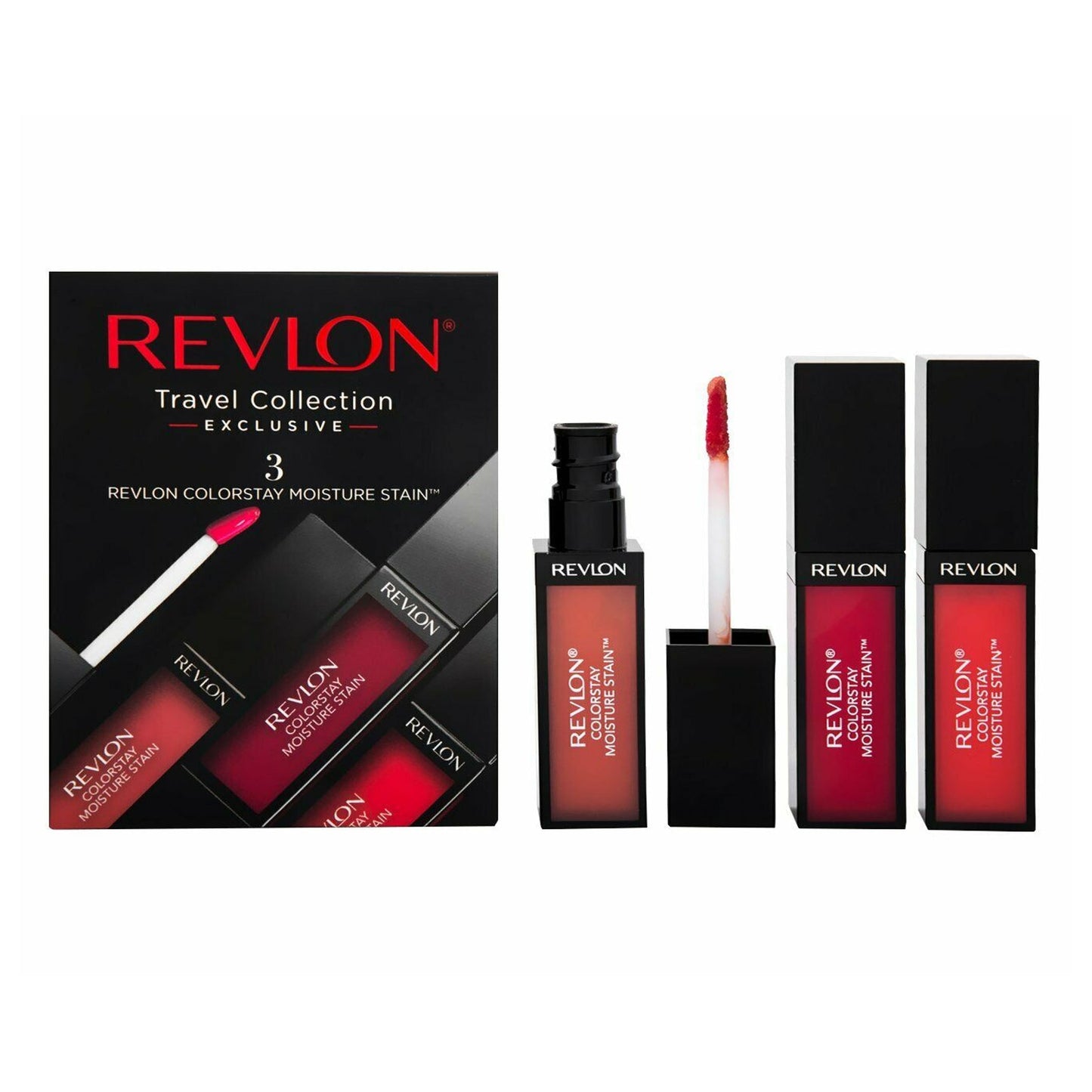 Revlon Colorstay Moisture Stain 3 Piece Gift Travel Set