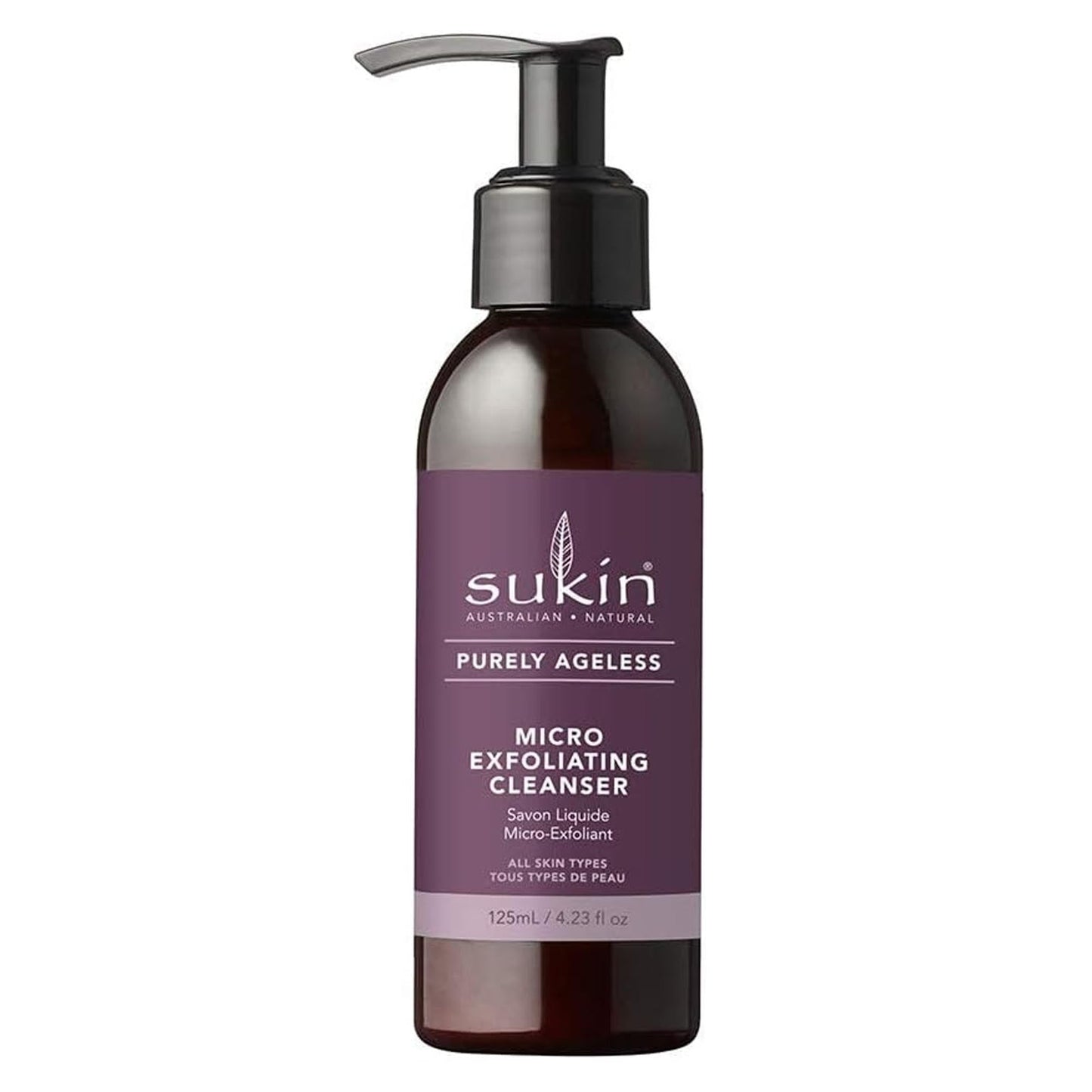 Sukin Natural Purely Ageless Micro Exfoliating Cleanser 125ml