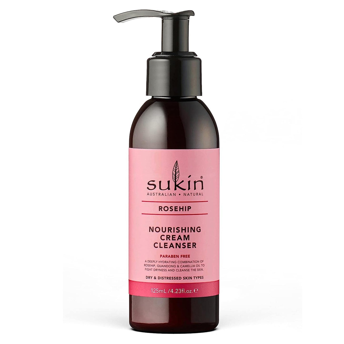 Sukin Natural Rosehip Nourishing Cream Cleanser 125ml