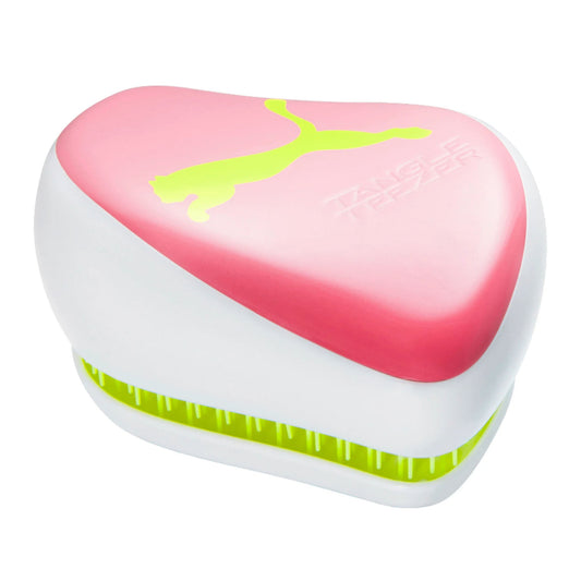 Tanglee Teezer x Puma Compact Styler Detangling Hair Brush - Neon Yellow