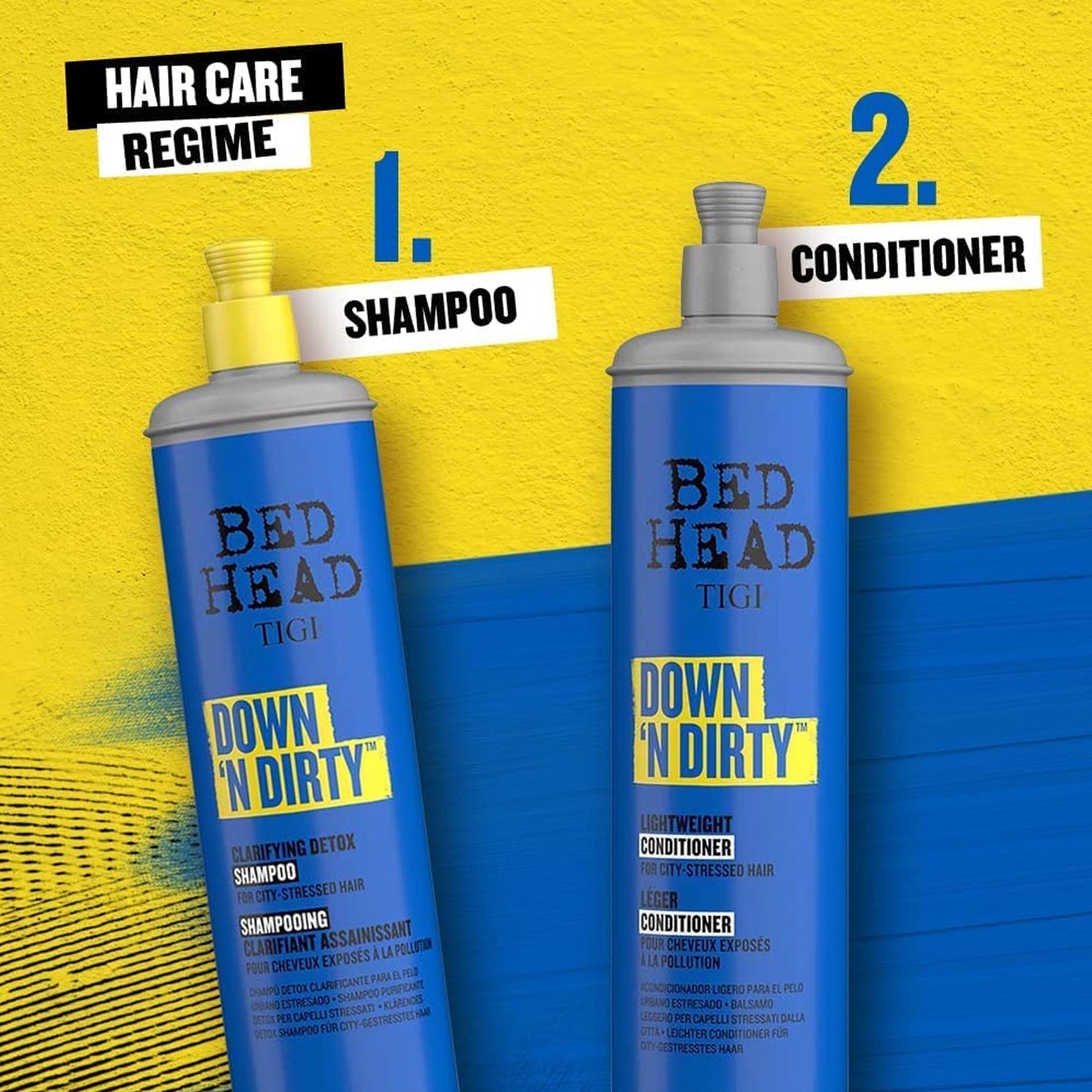 TIGI Bed Head Down N' Dirty Clarifying Detox Conditioner 600ml