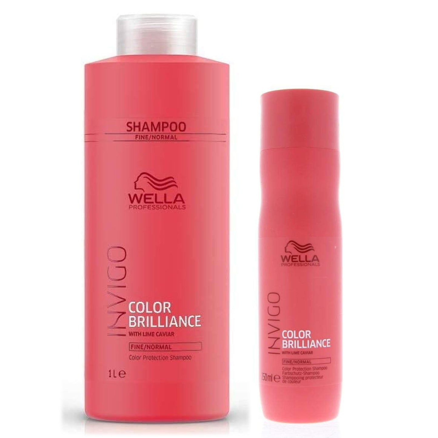 Wella Professionals Invigo Color Brilliance Colour Protection Shampoo FINE NORMAL HAIR (VARIOUS SIZES)