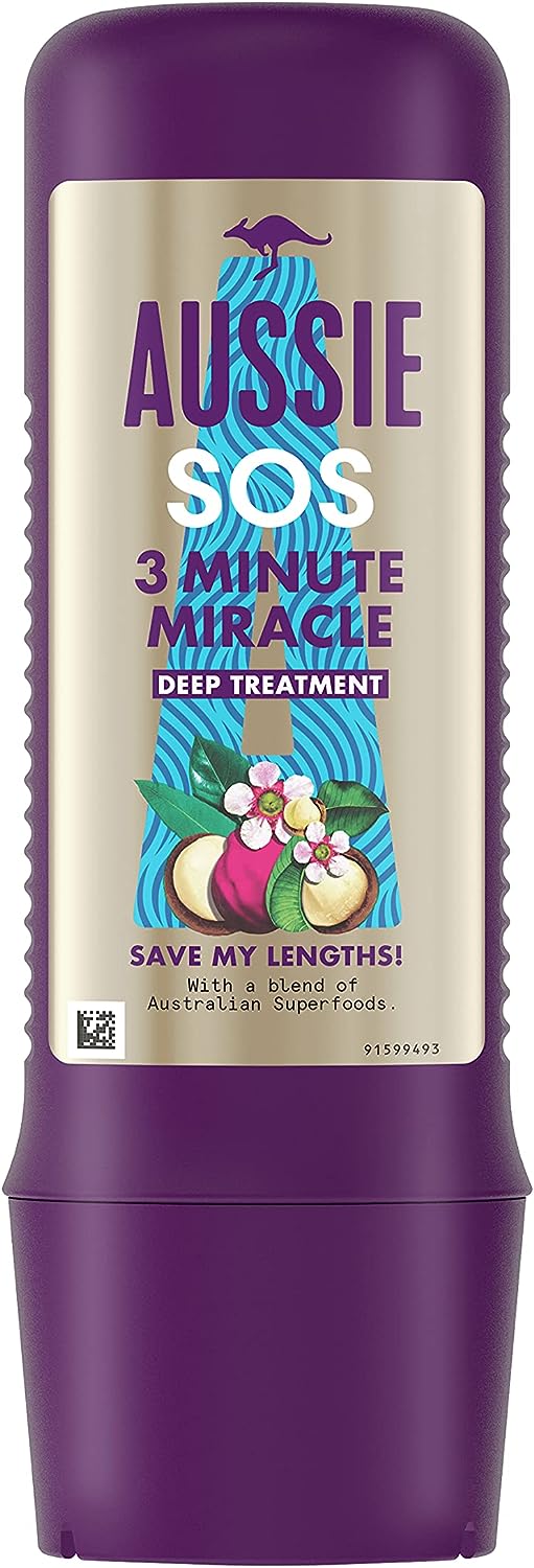 Aussie Save My Lengths SOS 3 Minute Miracle Hair Deep Treatment Hair Mask 225ml