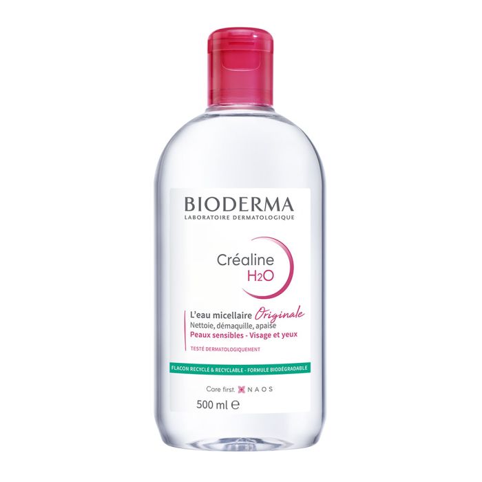 Bioderma Sensibio Crealine H2O Make Up Removing Micellar Water 500ml