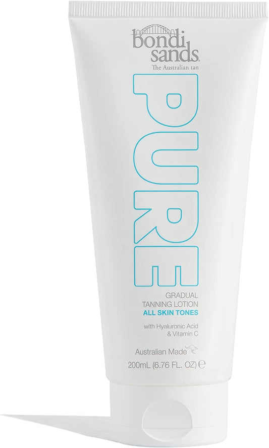 Bondi Sands PURE Gradual Tanning Lotion with Hyaluronic Acid Vitamin C 200ml