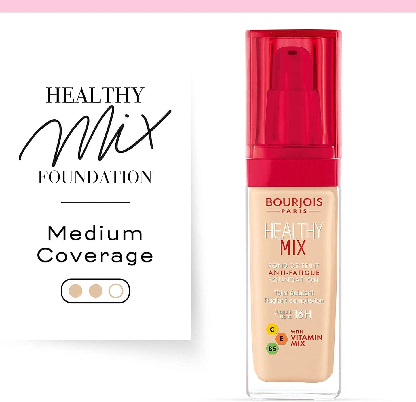 Bourjois Healthy Mix Anti-Fatigue Foundation (VARIOUS SHADES)