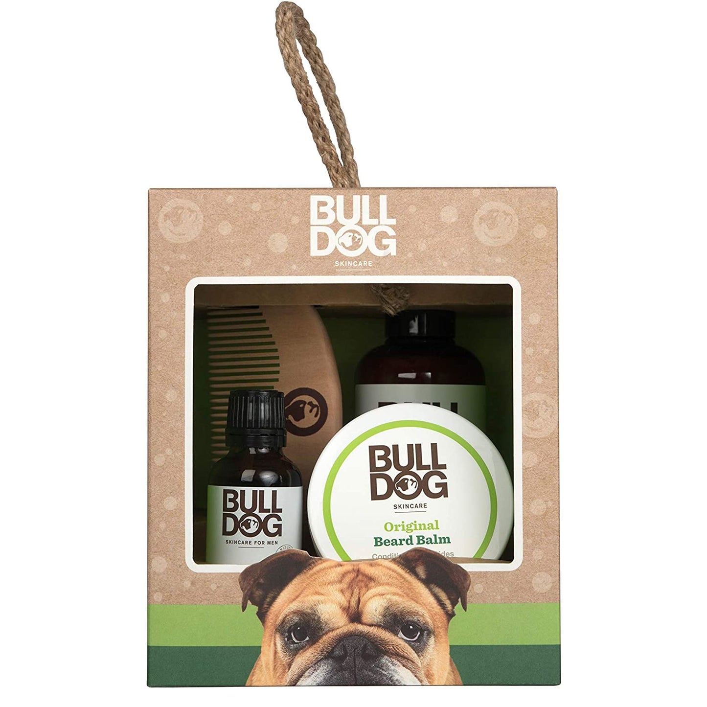 Bulldog Original ULTIMATE BEARD CARE KIT - Beard Oil, Balm, Shampoo and Comb