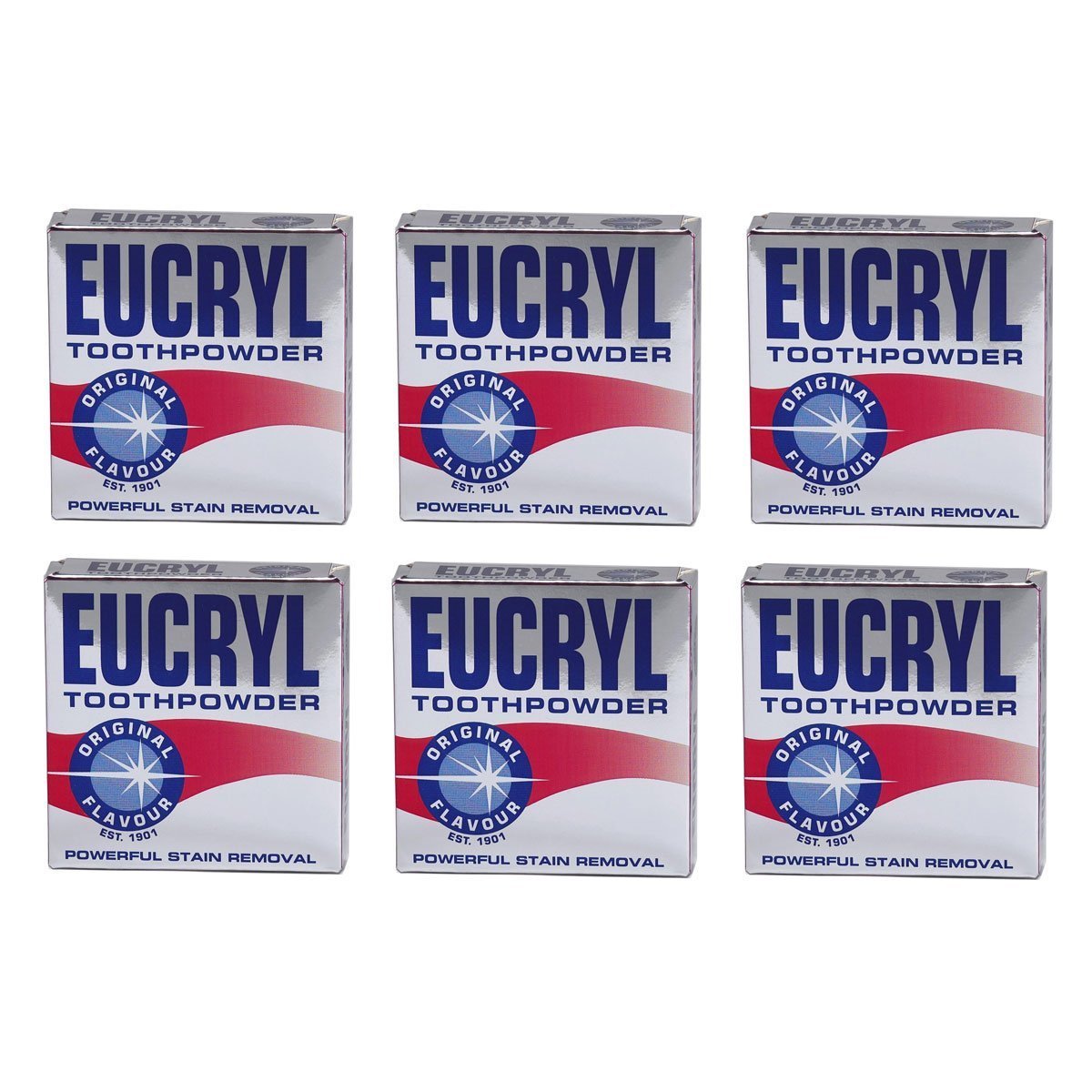 Eucryl Original Flavour Tooth Powder - Powerful Stain Removal