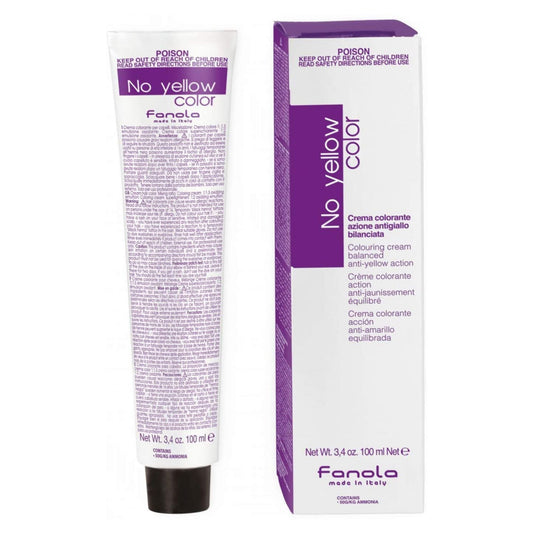 Fanola No Yellow Hair Colour Anti Yellow Ice Toner 100ml (VARIOUS SHADES)