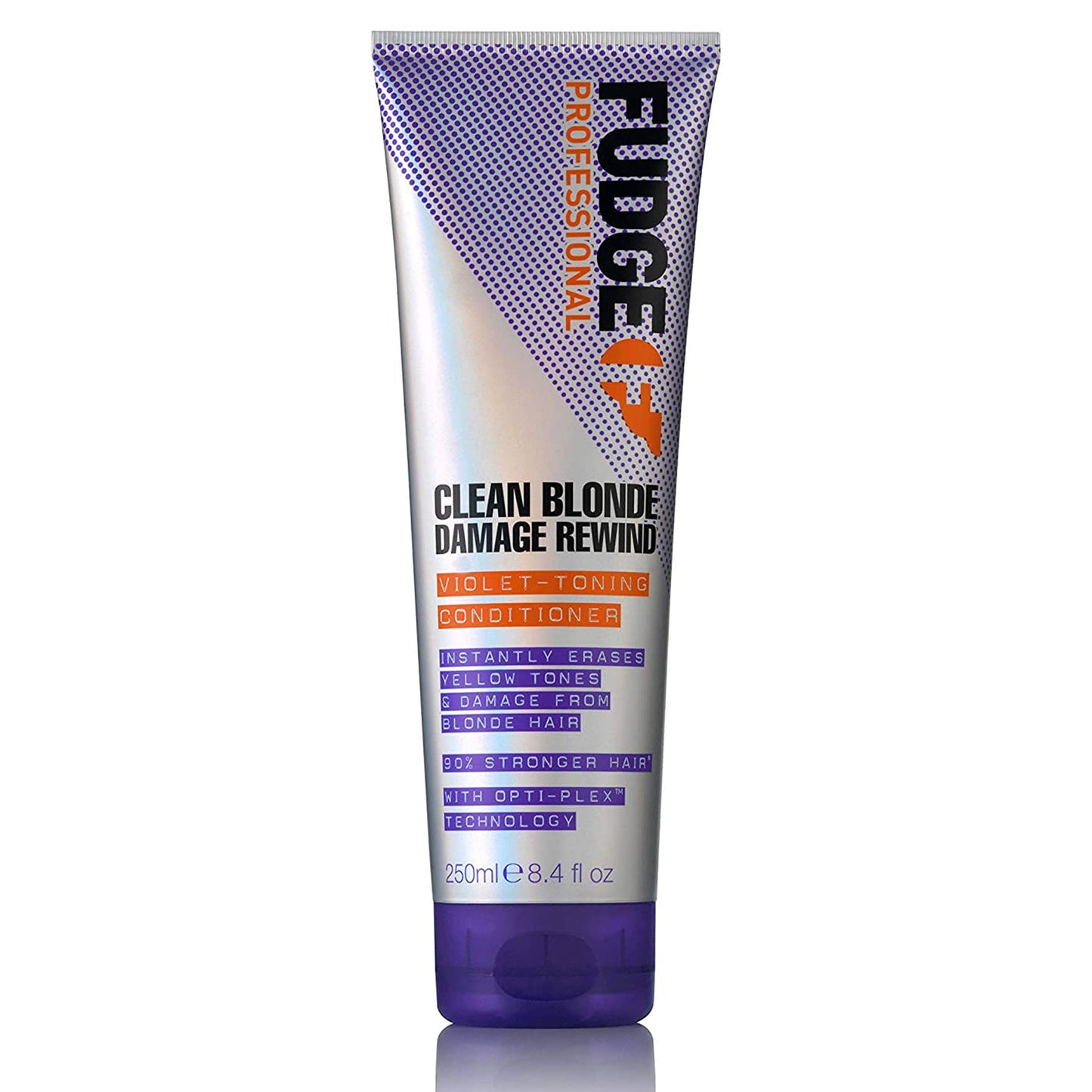 FUDGE CLEAN BLONDE Damage Rewind Violet-Toning Blonde Hair CONDITIONER 250ml