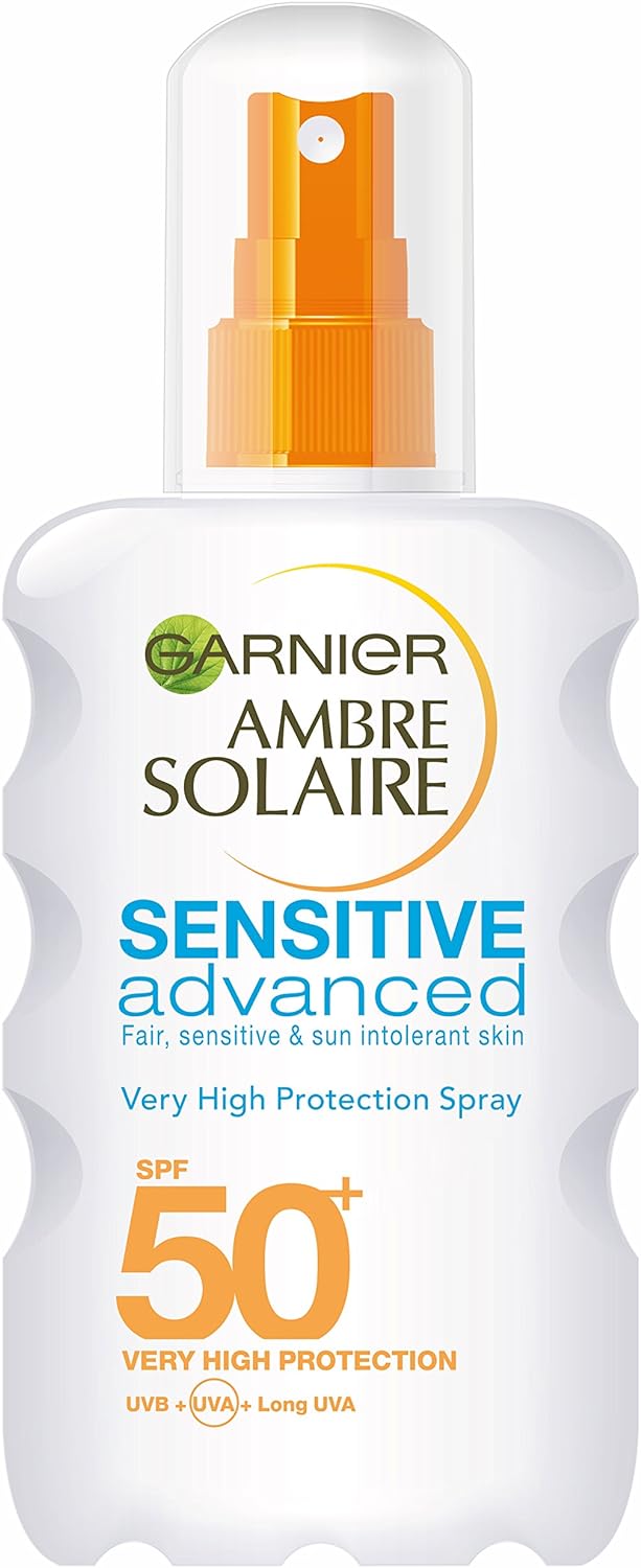 Garnier Ambre Solaire Sensitive Advanced Sun Protection Spray SPF 50+ 200ml