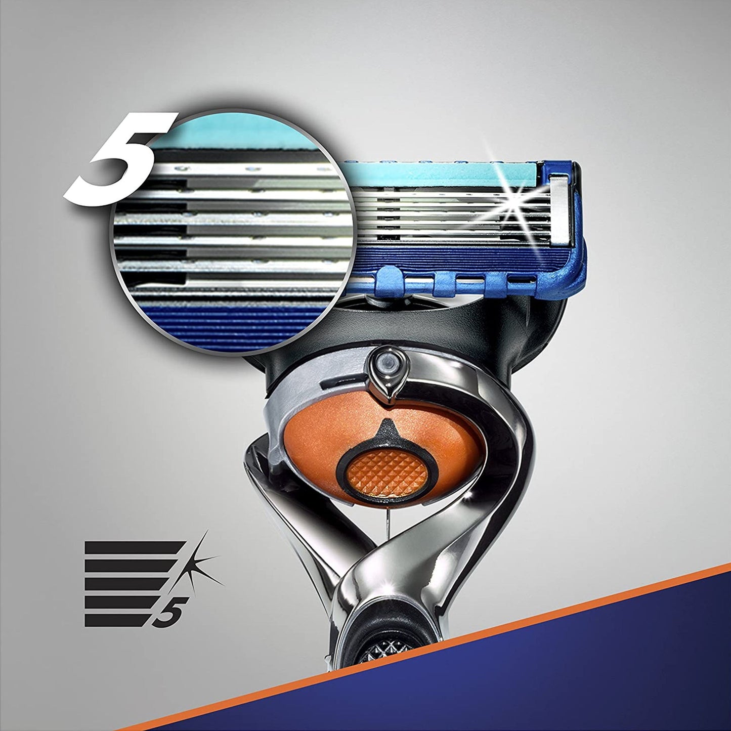 Gillette Fusion 5 ProGlide Manual Razor with Flexball Technology - Razor + Blade