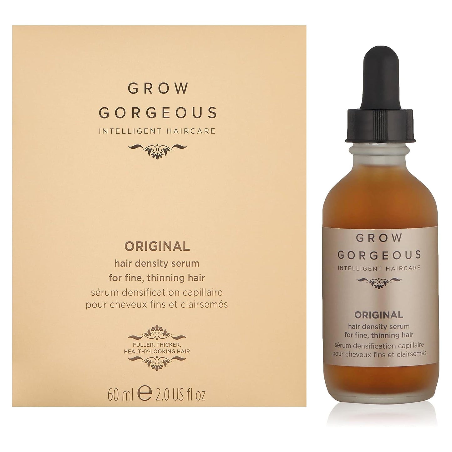 Grow Gorgeous Original Hair Density Serum For Fine Thinning Hair - 60ml