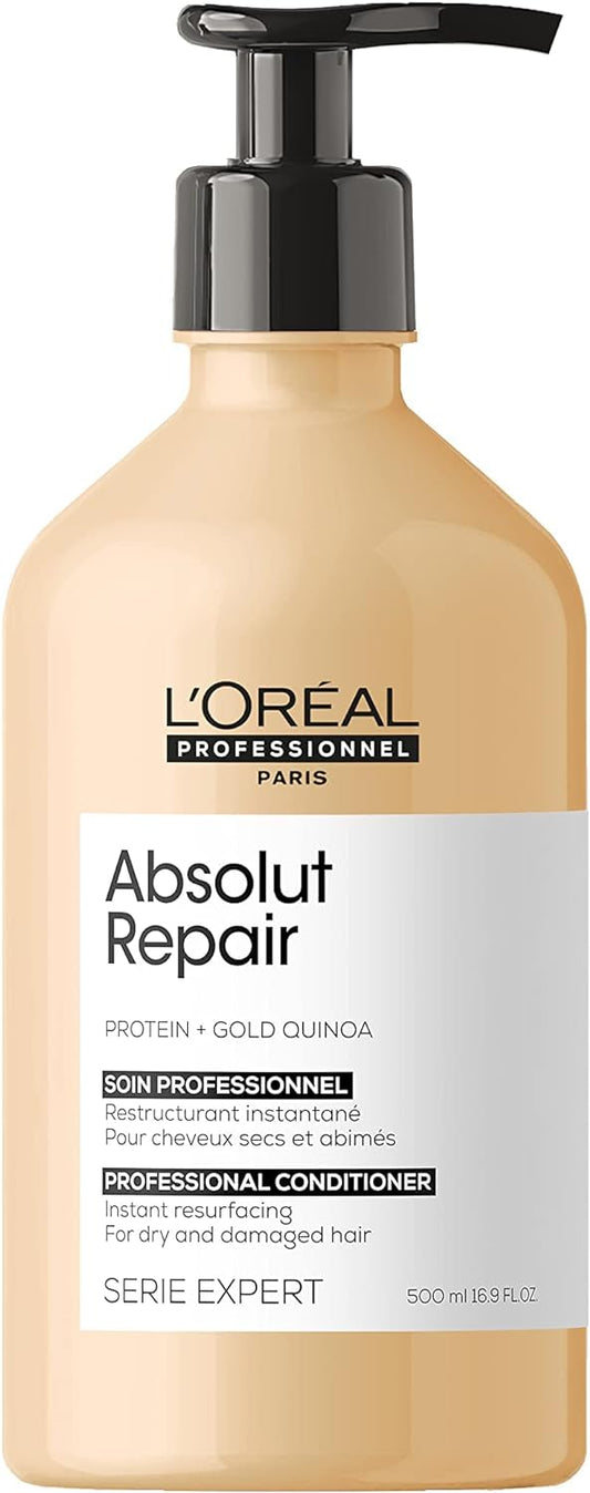 L'Oreal Serie Expert Absolut Repair Gold Quinoa + Protein Conditioner 500ml