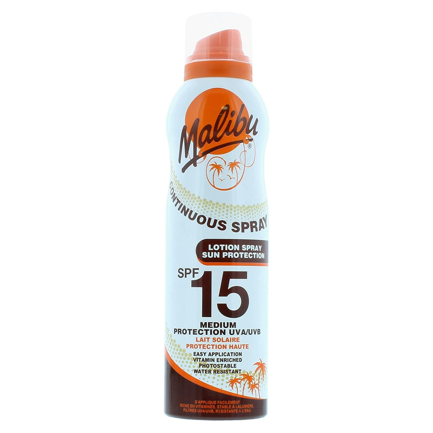 Malibu Sun Protection Lotion Continuous Spray  Protection - 175ml