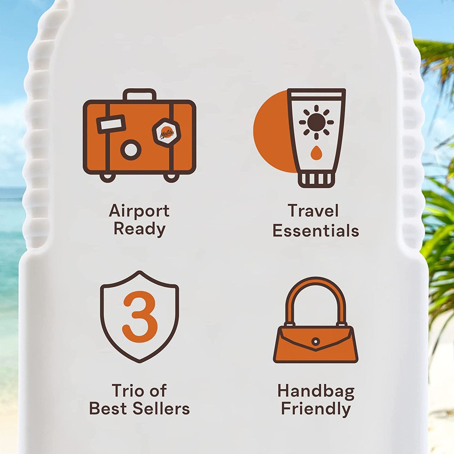 Malibu Essential Travel Pack - Sun Protection Dry Oil Spray + After Sun Gel Set