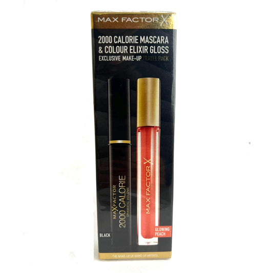 Max Factor 2000 Calorie Mascara & Colour Elixir Lip Gloss Gift Set