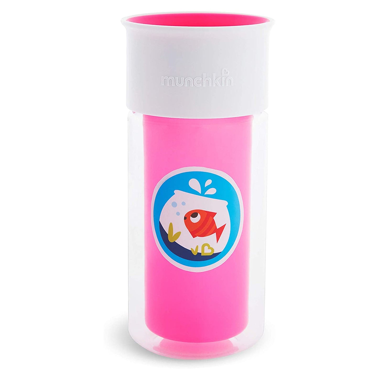 Munchkin Miracle 360 Insulated Spill Proof Cups 266ml with Personalise Stickers