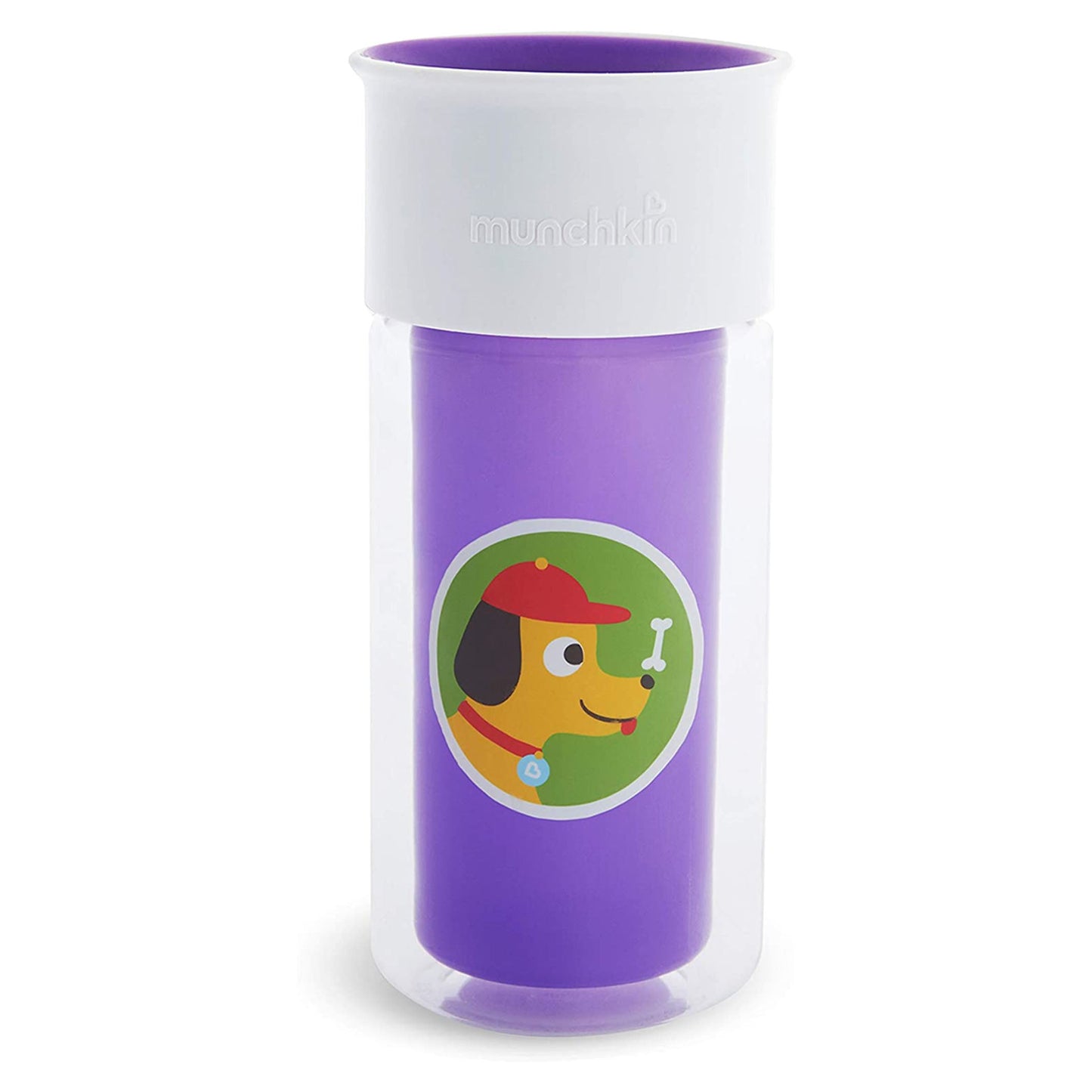 Munchkin Miracle 360 Insulated Spill Proof Cups 266ml with Personalise Stickers