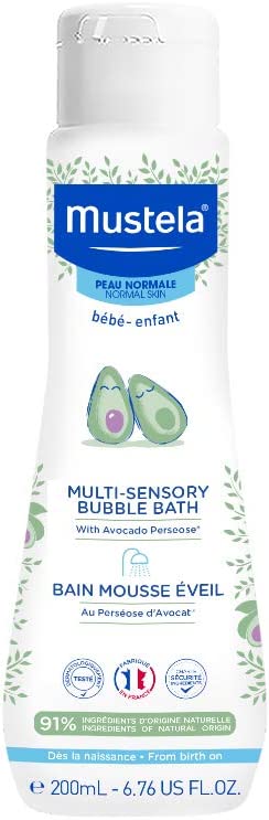 Mustela Baby Multi-Sensory Bubble Bath for Normal Skin 200ml