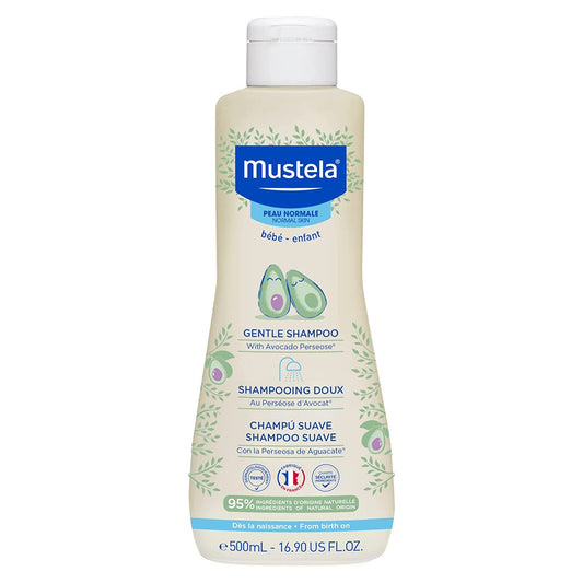 Mustela Normal Skin Baby Gentle Shampoo for Delicate Hair (VARIOUS SIZES)