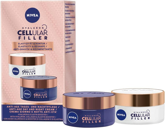 Nivea Hyaluron Cellular Filler Advanced Anti Age - DAY & NIGHT CREAM DUO SET