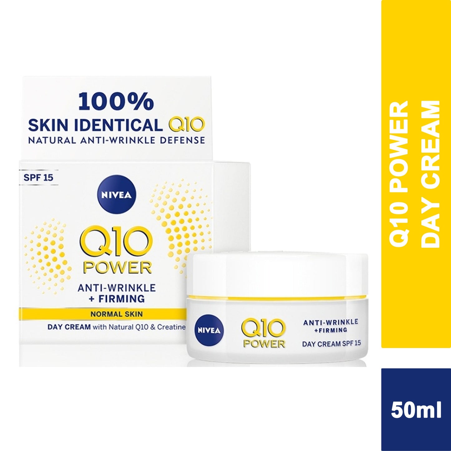 Nivea Q10 Power Anti-Wrinkle + Firming Day Cream SPF 15 50ml