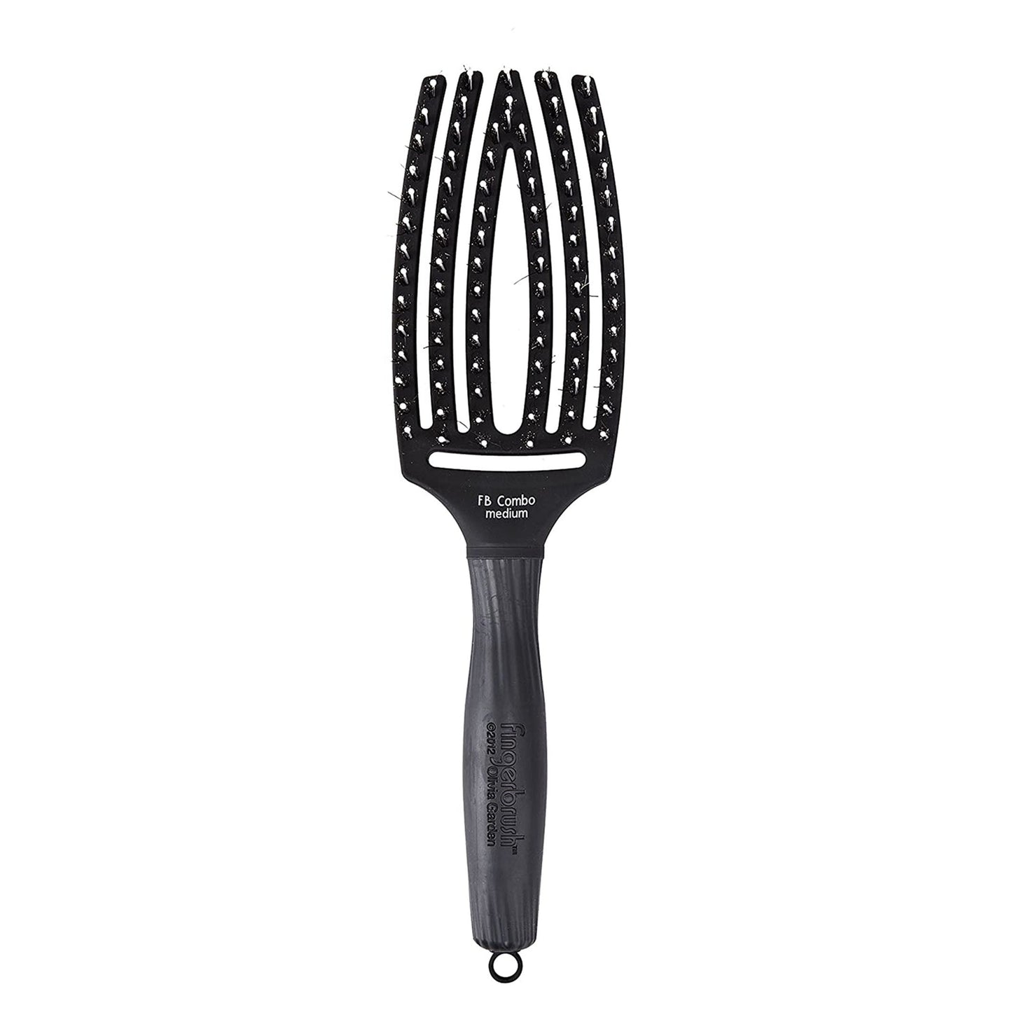 Olivia Garden FingerBrush Combo Blend of Boar and Nylon Bristles Hair Brush (VARIOUS SIZES)