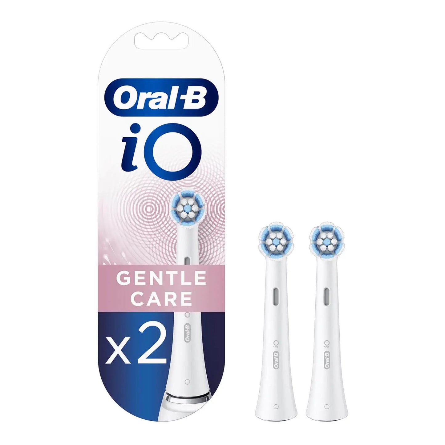 Oral-B iO Gentle Care Tooth Brush Heads - 2 Heads