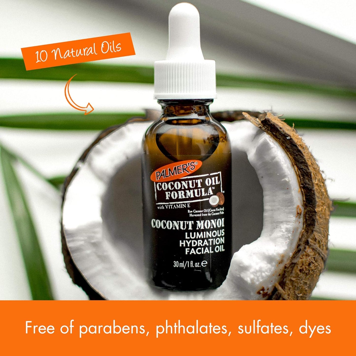 Palmers Coconut Monoi Luminous Hydration Facial Oil 30ml