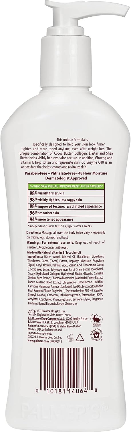 Palmers Cocoa Butter Formula - FIRMING BUTTER with Vitamin E plus Q10 315ml