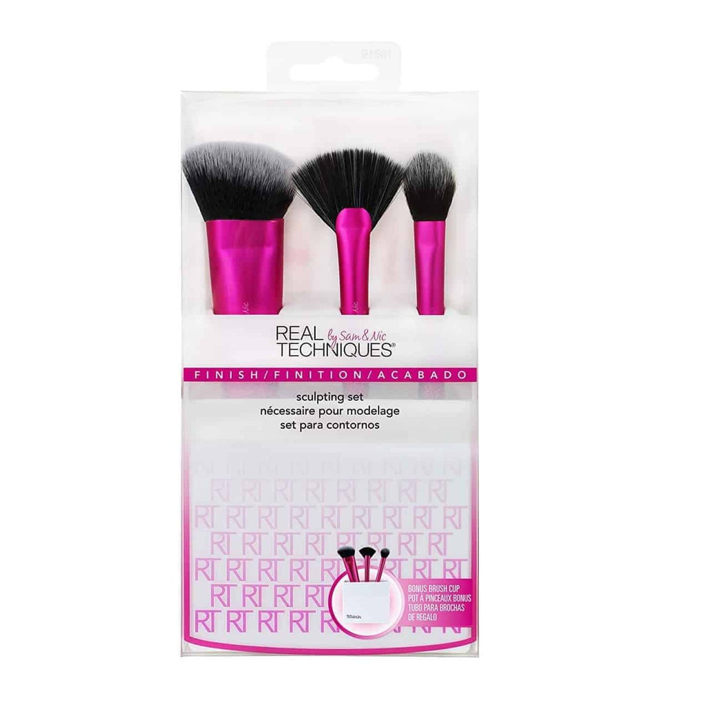 Real Techniques SCULPTING Brush Set For Contour Makeup Highlighter