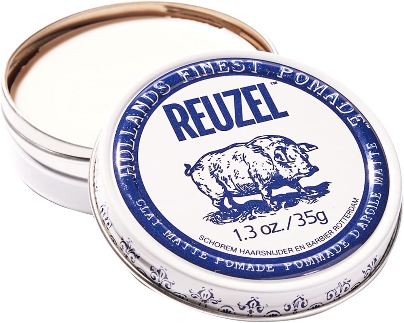 REUZEL Clay Matte Pomade - Medium Hold Matte Finish Water Soluble (VARIOUS SIZES)