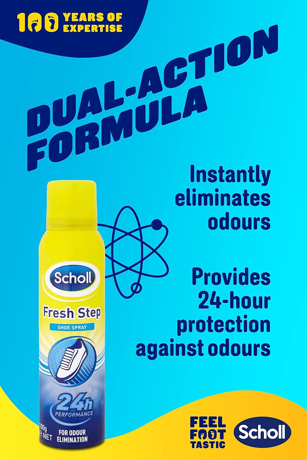 Scholl Fresh Step Shoe Spray 24h Odour Protection & Freshness 150ml